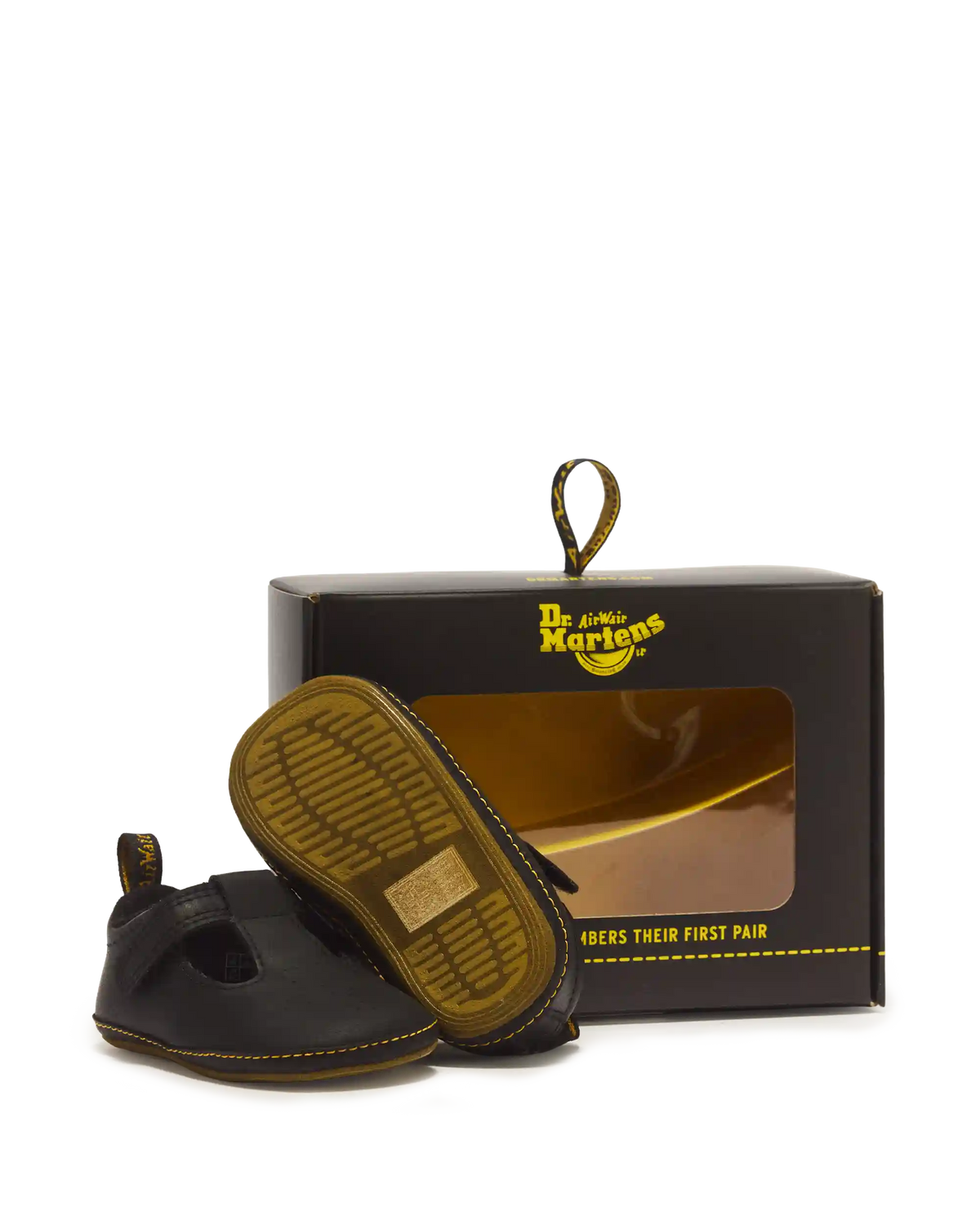 NEWBORN POLLEY PU-COATED LEATHER MARY JANE SHOES