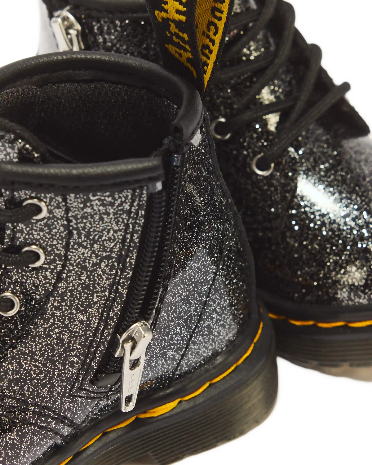 INFANT 1460 GLITTER PATENT LEATHER BOOTS