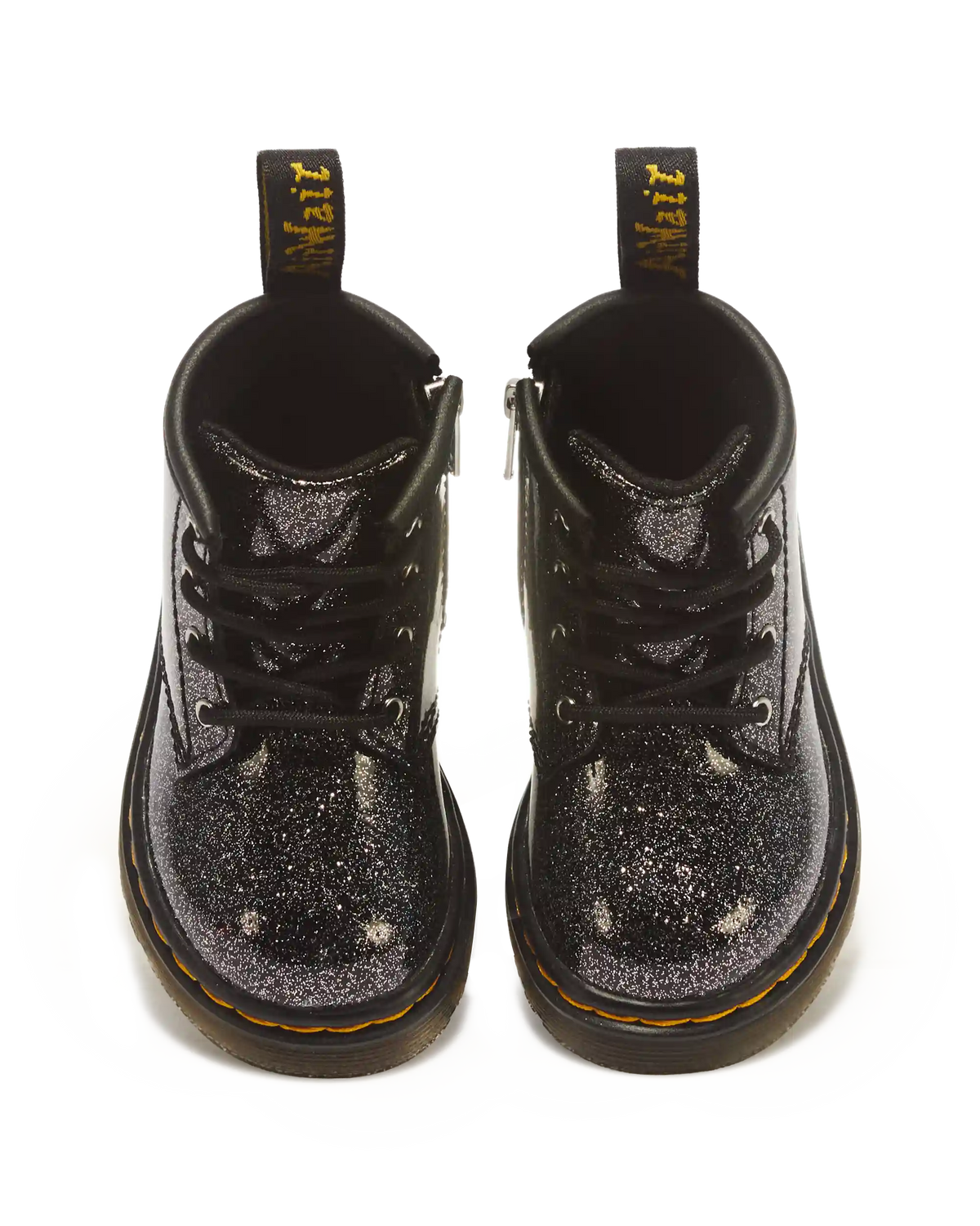 INFANT 1460 GLITTER PATENT LEATHER BOOTS