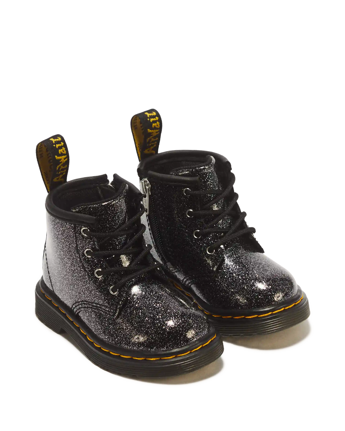 INFANT 1460 GLITTER PATENT LEATHER BOOTS