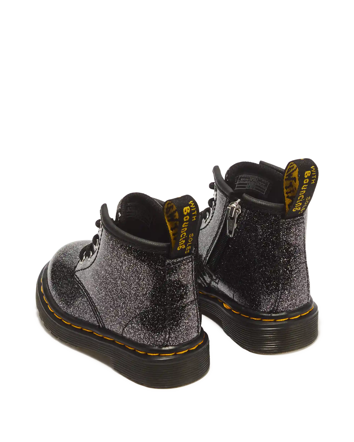 INFANT 1460 GLITTER PATENT LEATHER BOOTS