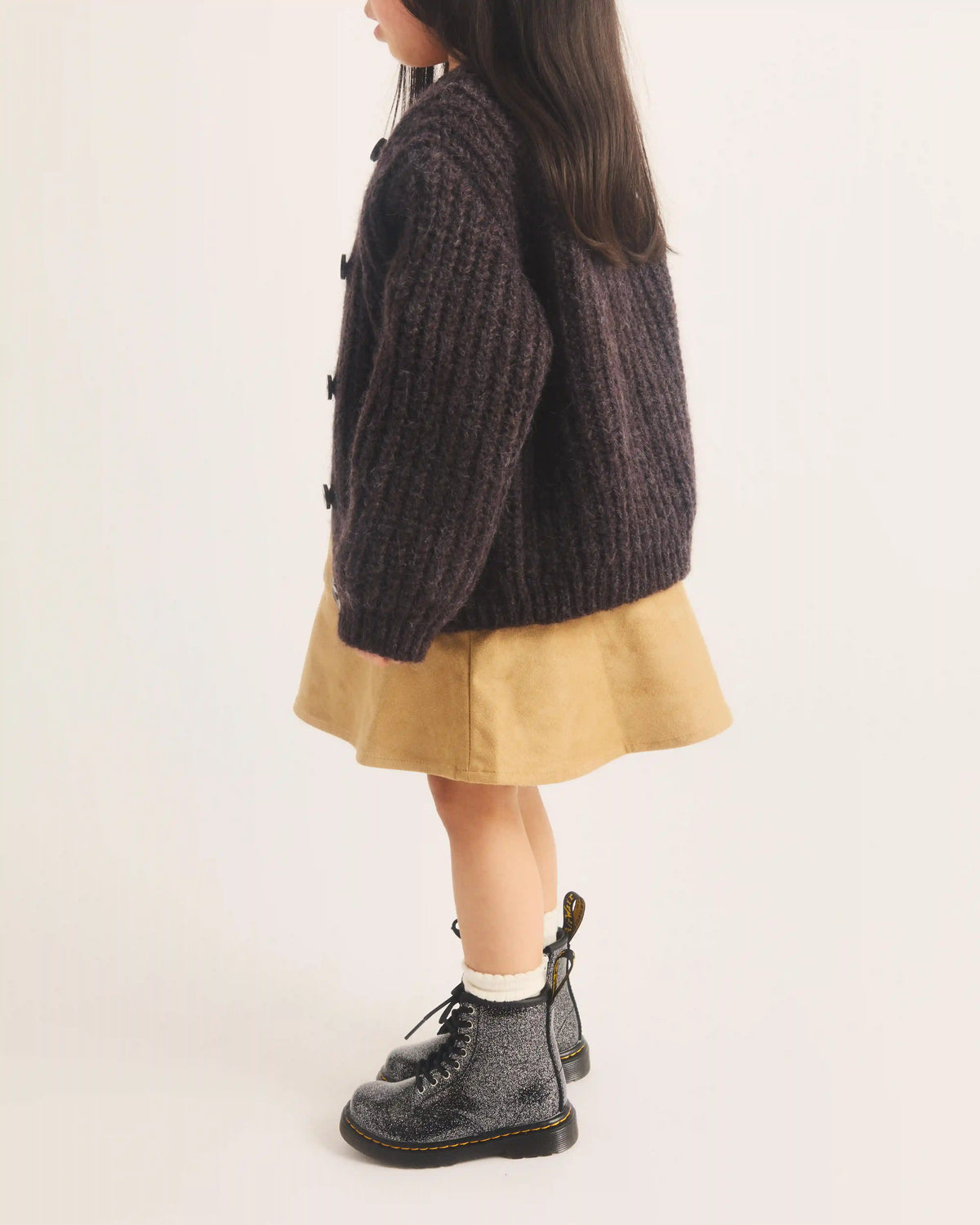 TODDLER 1460 GLITTER PATENT LEATHER  BOOTS