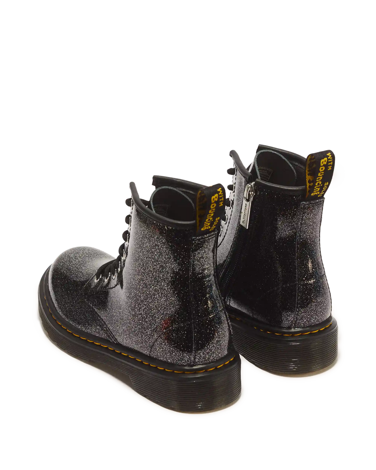 JUNIOR 1460 GLITTER PATENT LEATHER  BOOTS
