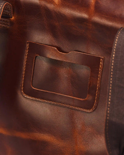 LEATHER TOTE BAG