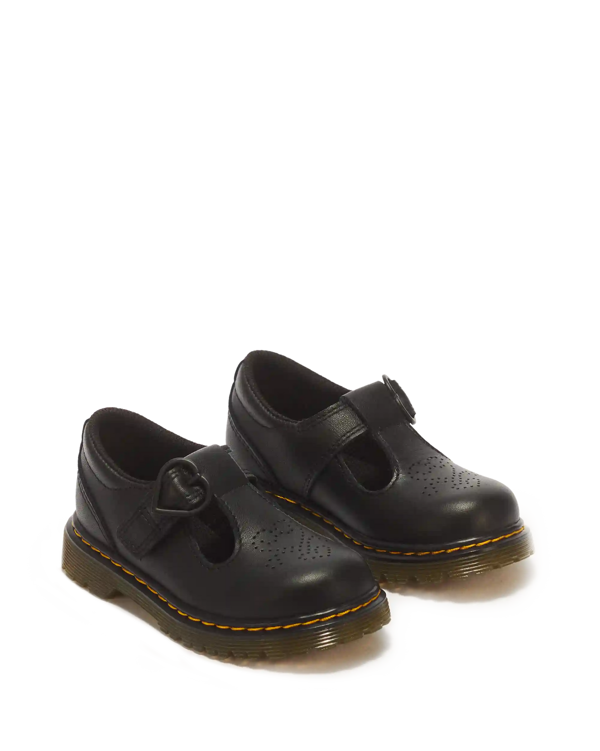 Toddler Polley II Heart Soft Leather Mary Jane Shoes