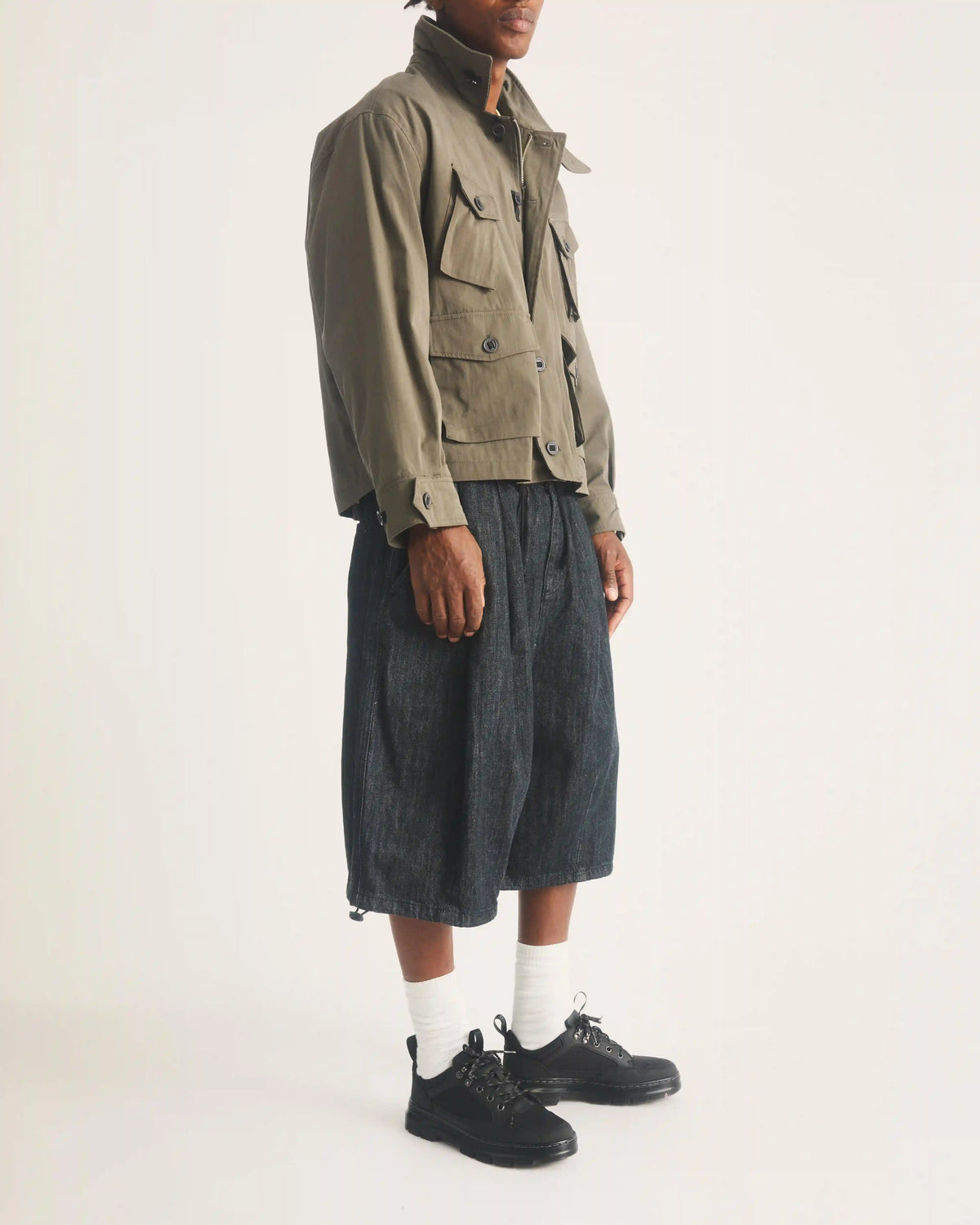 Reeder MK.02 Canvas & Leather Utility Shoes