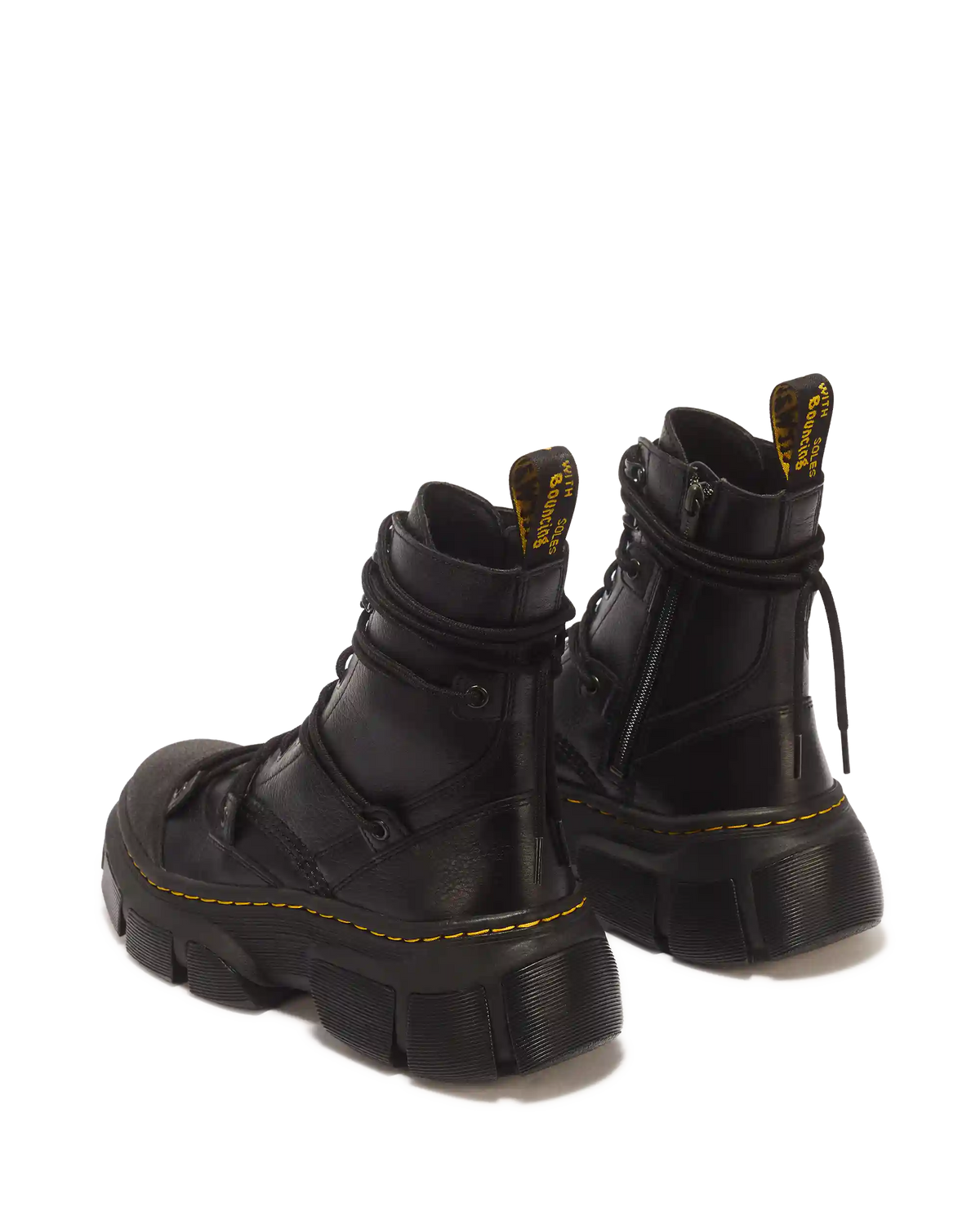 DMXL 8-eye leather boots