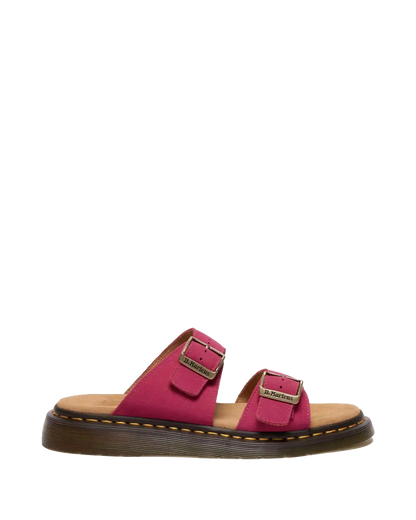 Josef Nubuck Leather Slide Sandals
