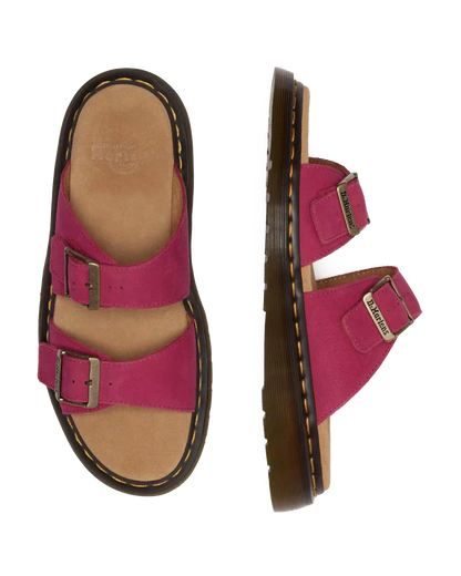 Josef Nubuck Leather Slide Sandals