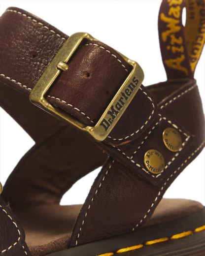 Gryphon Quad Grizzly Leather Sandals