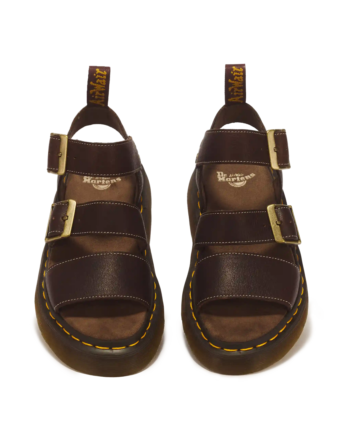 Gryphon Quad Grizzly Leather Sandals