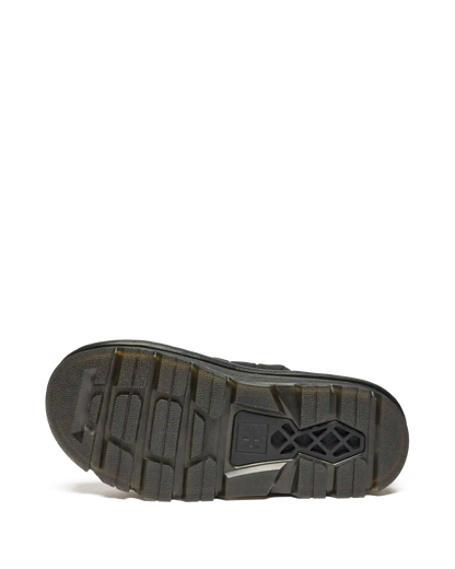 Zebzag Quilted Canvas Platform Slides