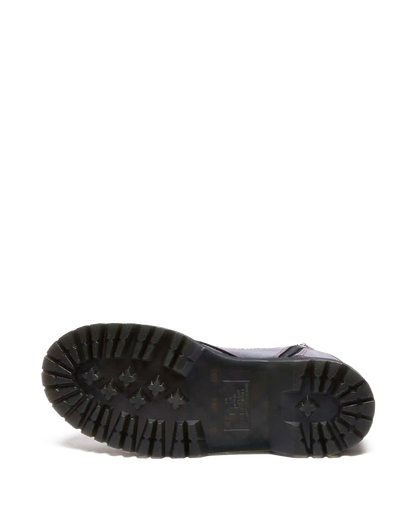 Jadon Distressed Patent Leather Platform Boots