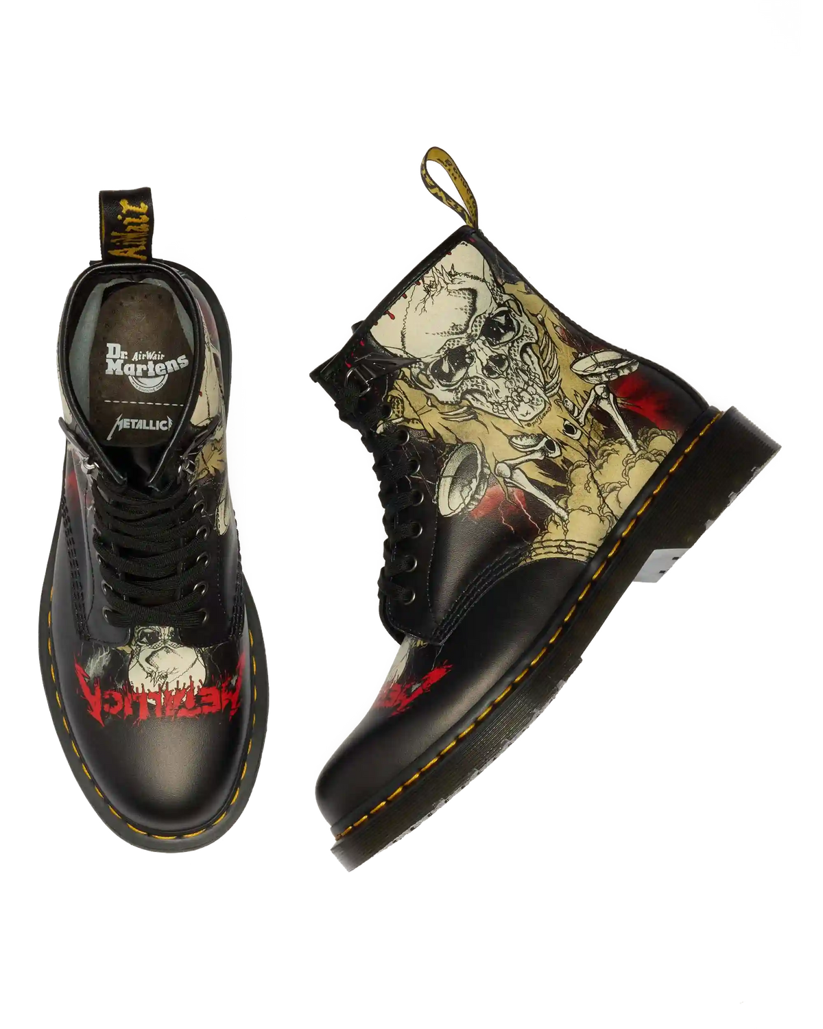 1460 Metallica Skull Lightning