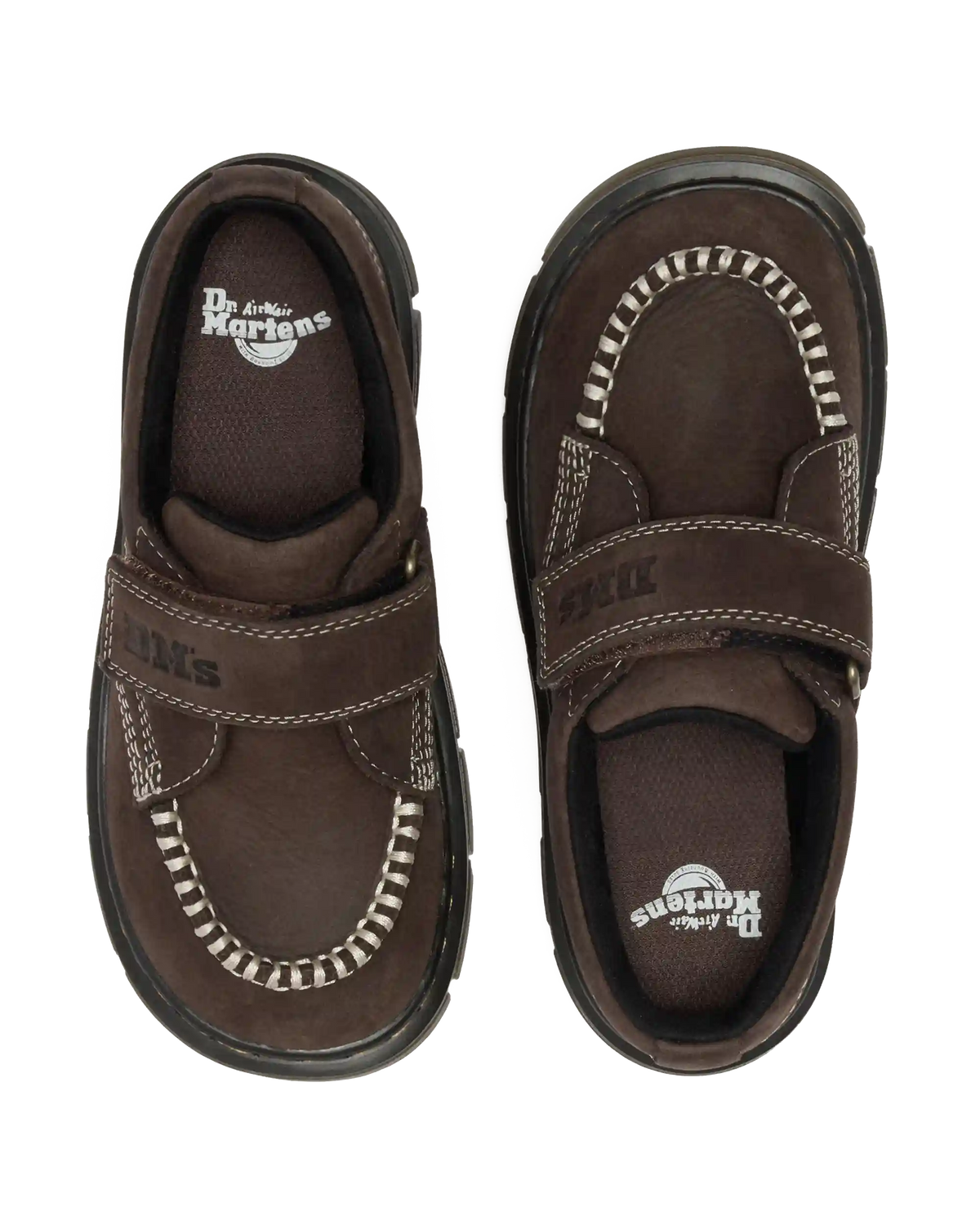 Junior Raffe Strap Tumbled Nubuck Strap Shoes