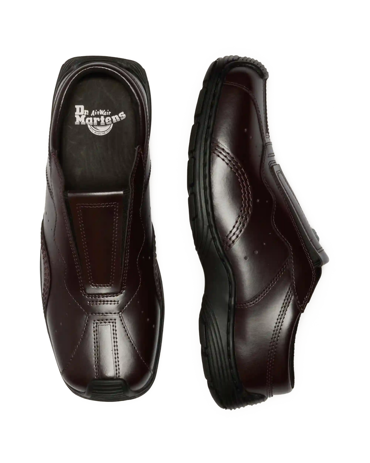 Aurix Satin Finish Leather Mules
