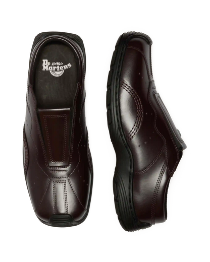 Aurix Satin Finish Leather Mules