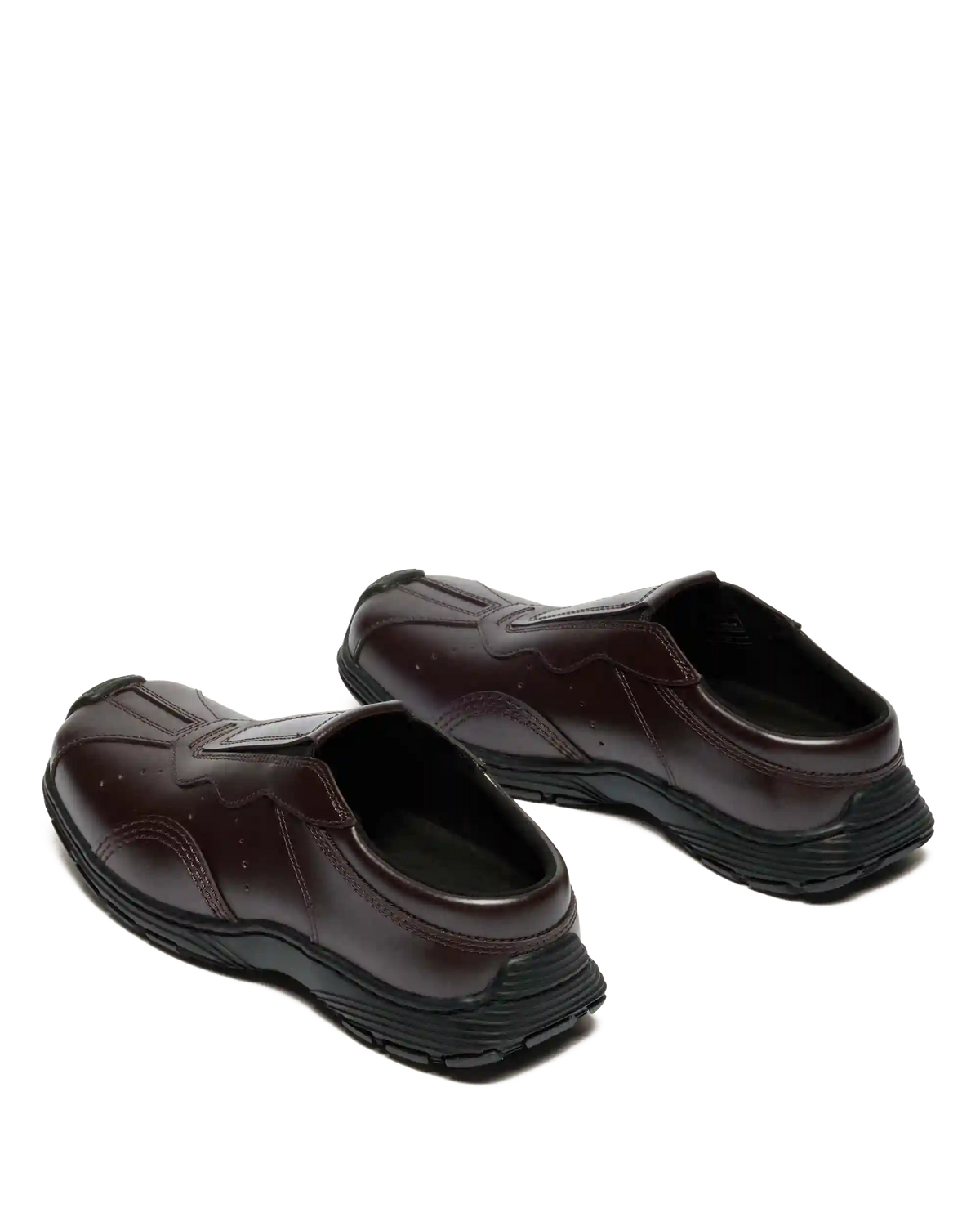 Aurix Satin Finish Leather Mules