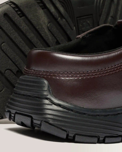 Aurix Satin Finish Leather Mules