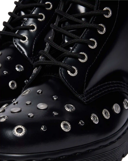 1460 Studded Buttero Leather Boots