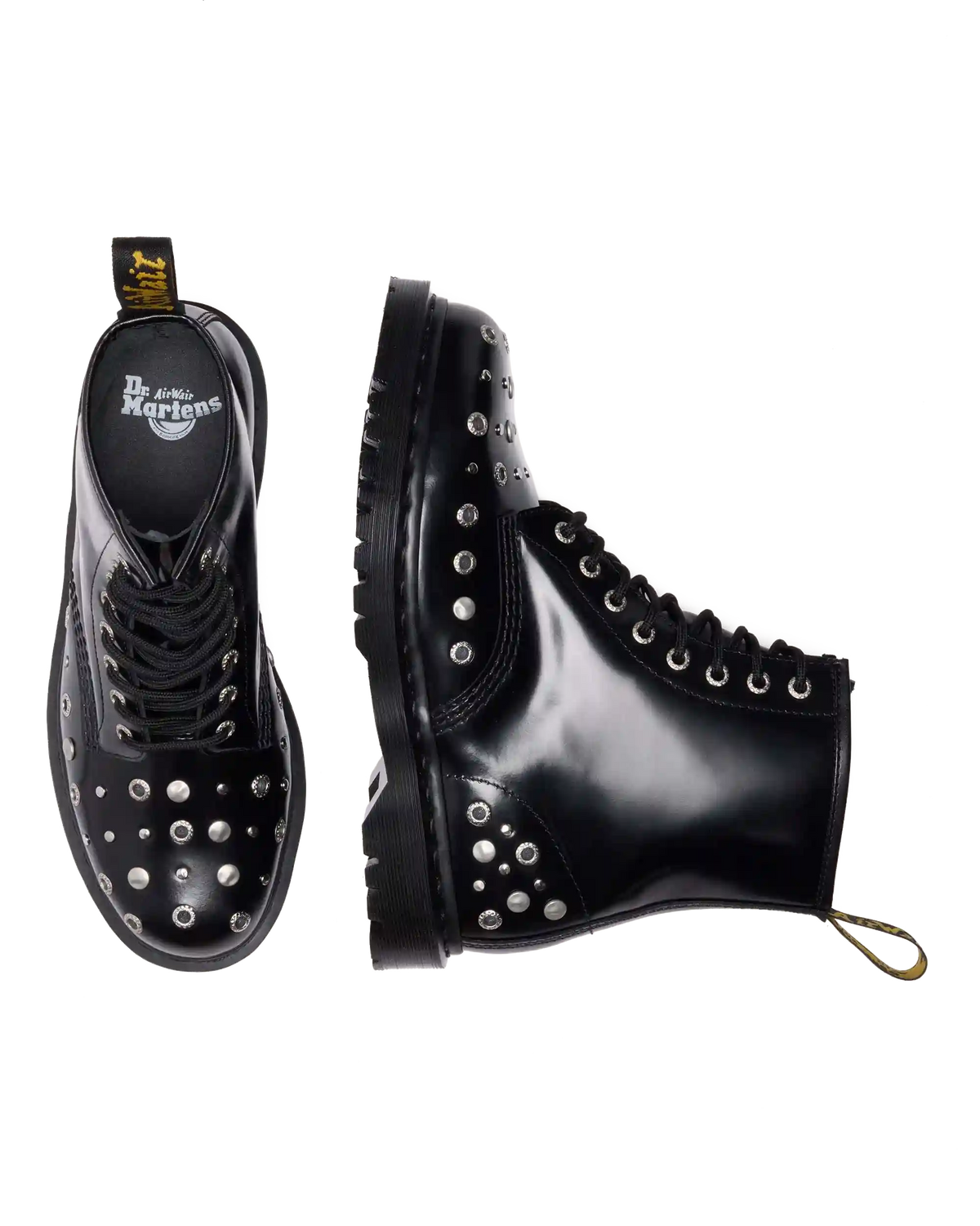 1460 Studded Buttero Leather Boots