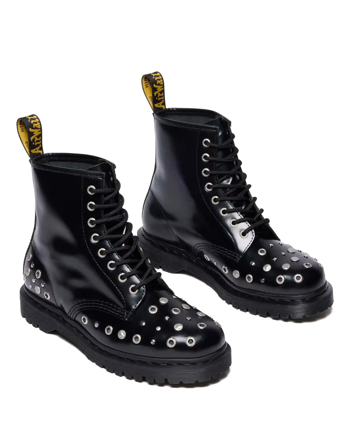 1460 Studded Buttero Leather Boots