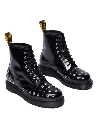 1460 Studded Buttero Leather Boots