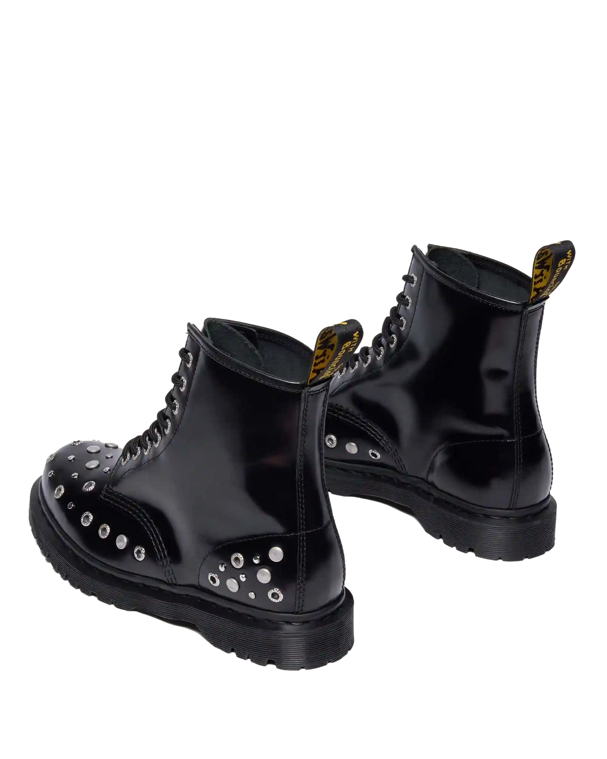 1460 Studded Buttero Leather Boots
