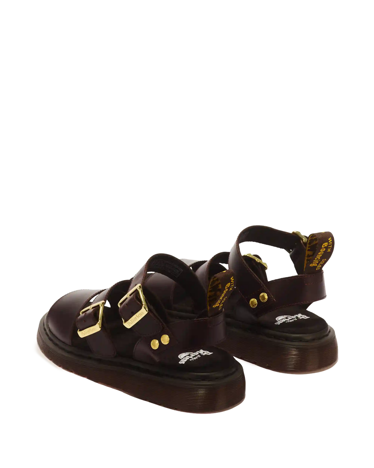 Gryphon Atlas Leather Gladiator Sandals