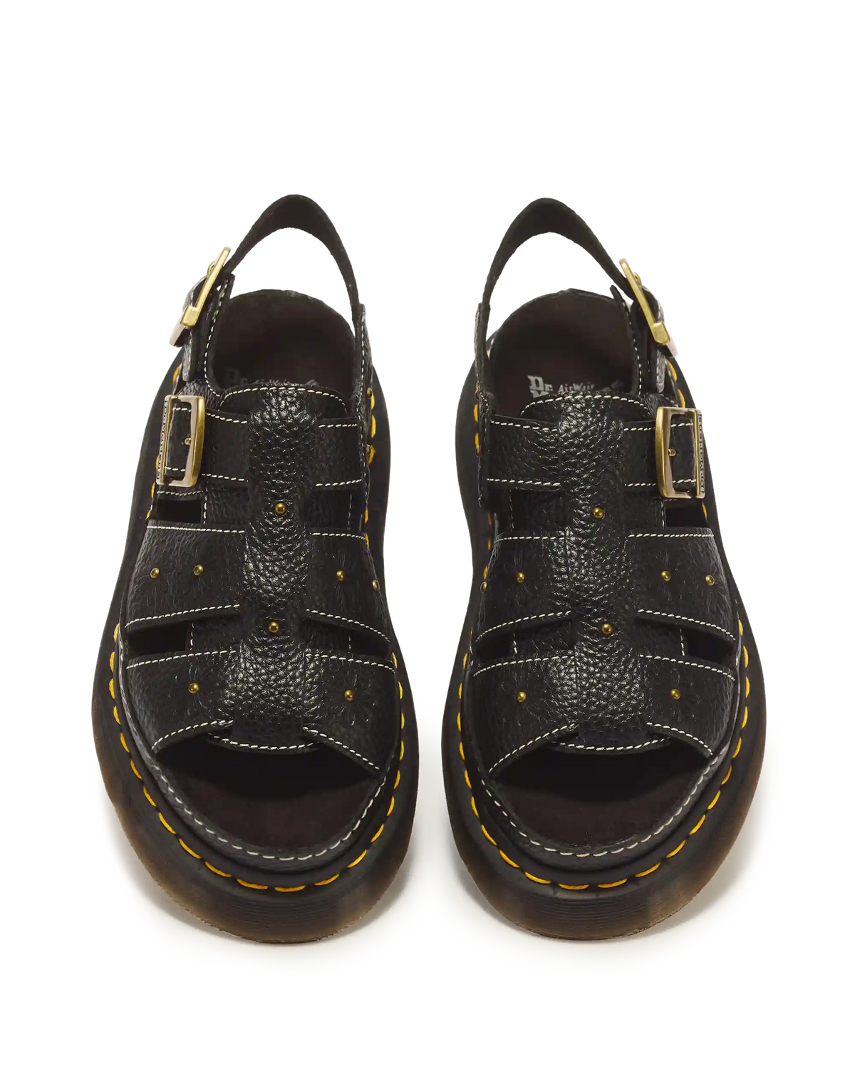 Wrenlie Open Toe Nappa Leather Fisherman Platform Sandals