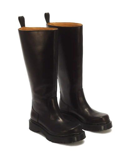 Rejena Hi Old Harness Leather Boots