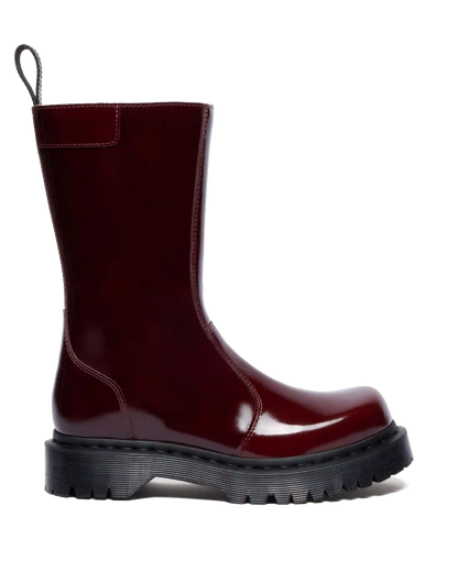 Rejena Lacquered Leather Boots