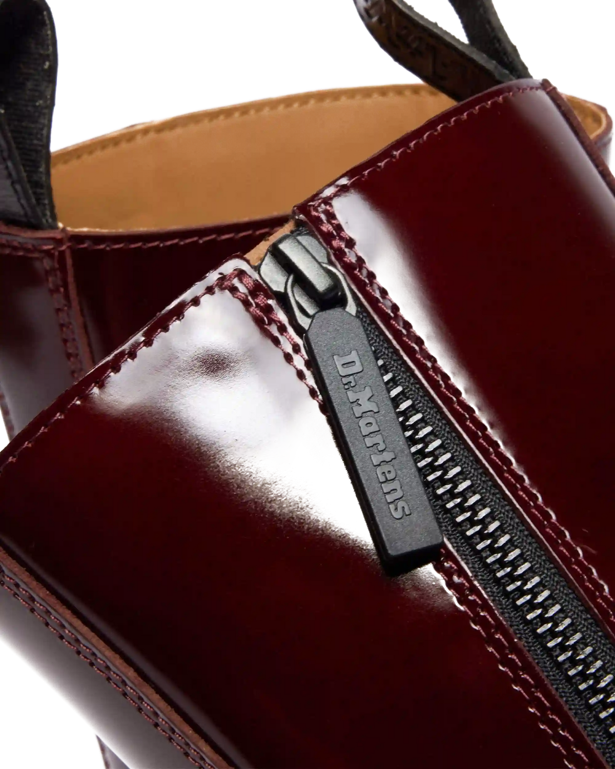 Rejena Lacquered Leather Boots