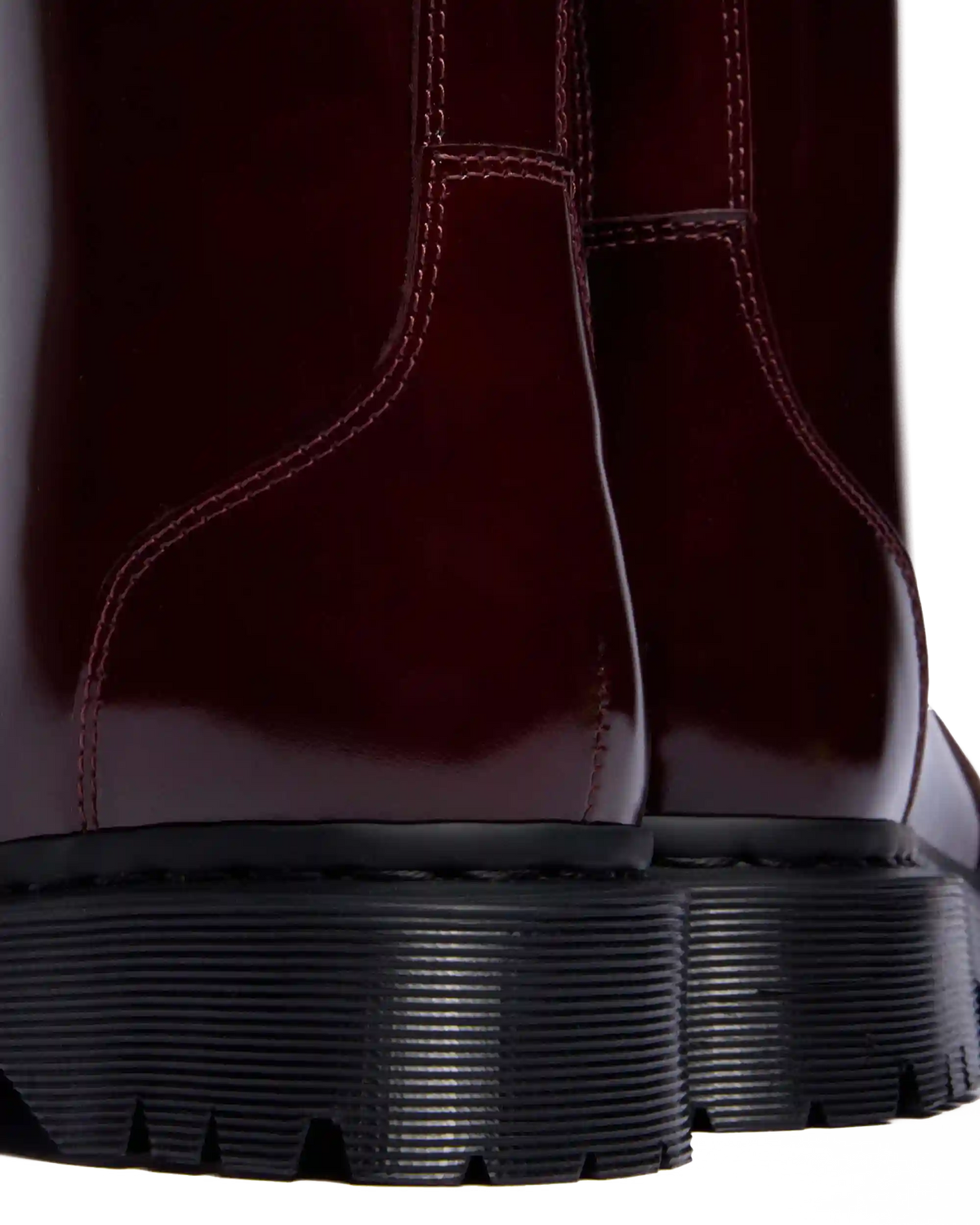 Rejena Lacquered Leather Boots