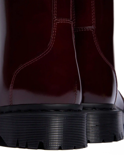 Rejena Lacquered Leather Boots