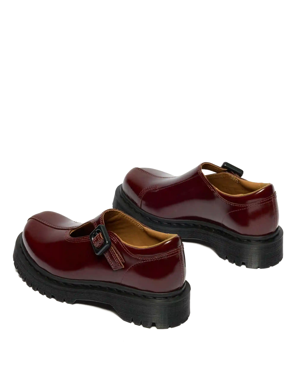 Rejena Mary Jane Lacquered Leather Shoes