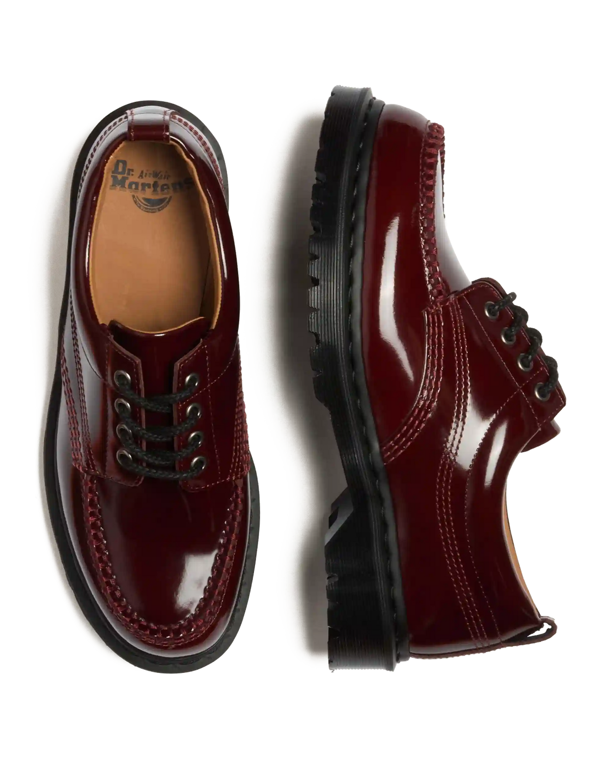 Lowell Lacquered Moc Toe Shoes