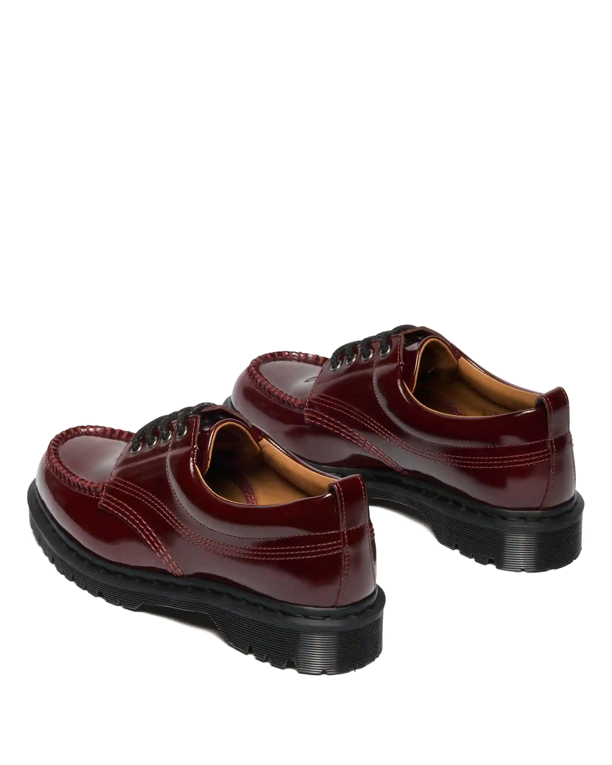 Lowell Lacquered Moc Toe Shoes