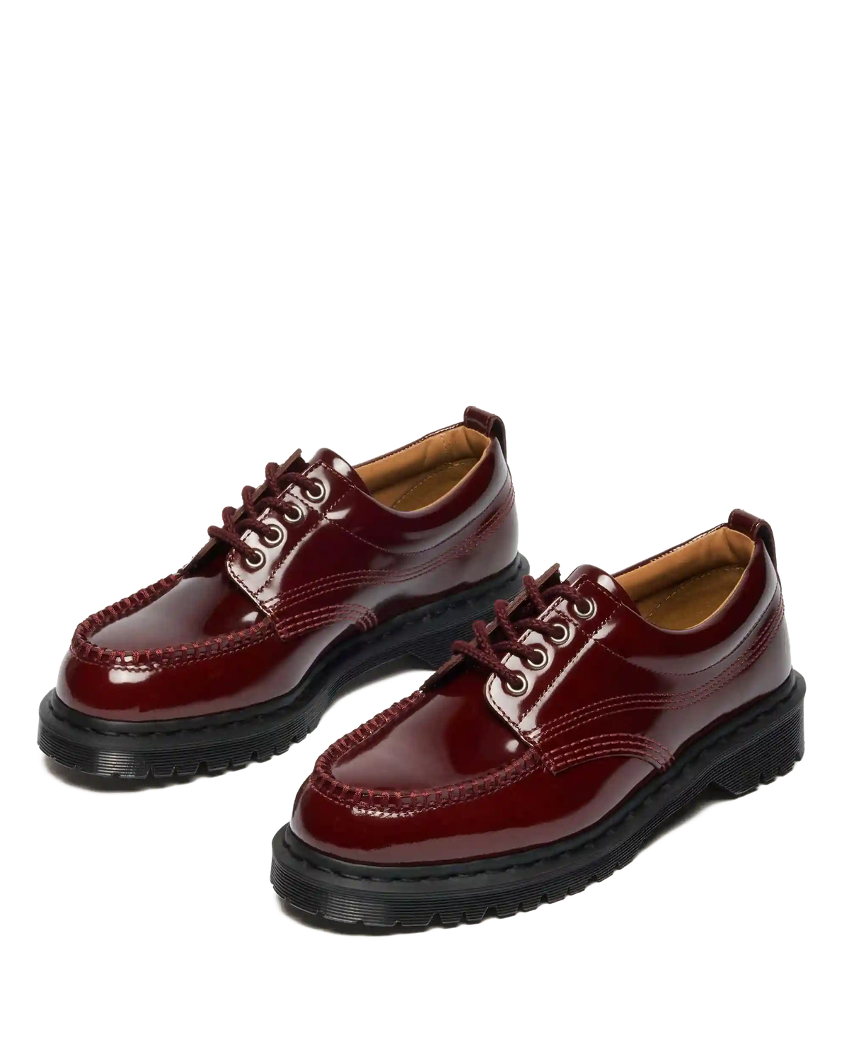 Lowell Lacquered Moc Toe Shoes