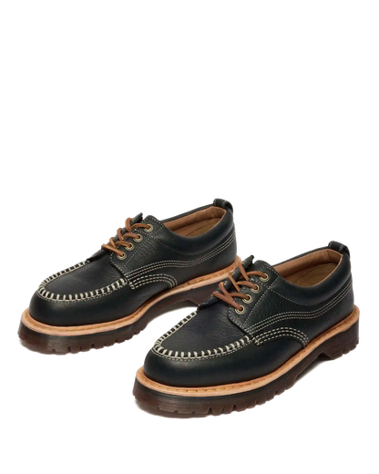 Lowell Wild Grain Leather Moc Toe Shoes
