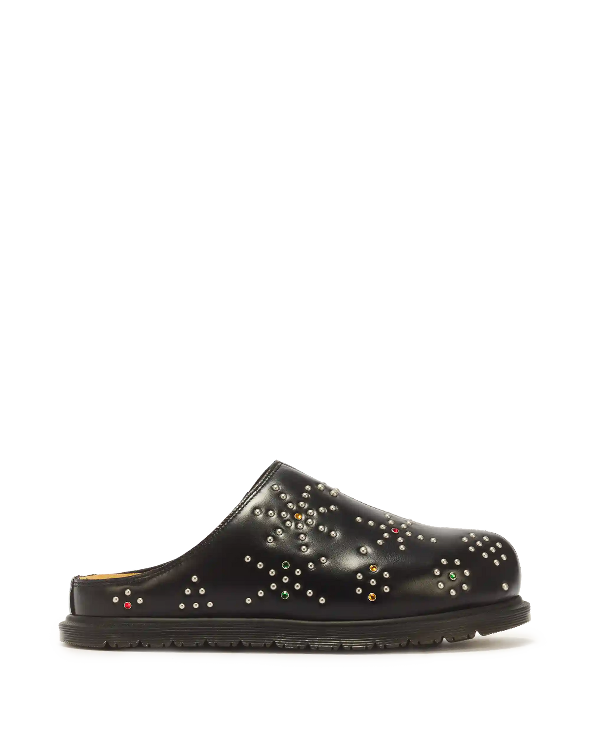 San Studded Leather Mules