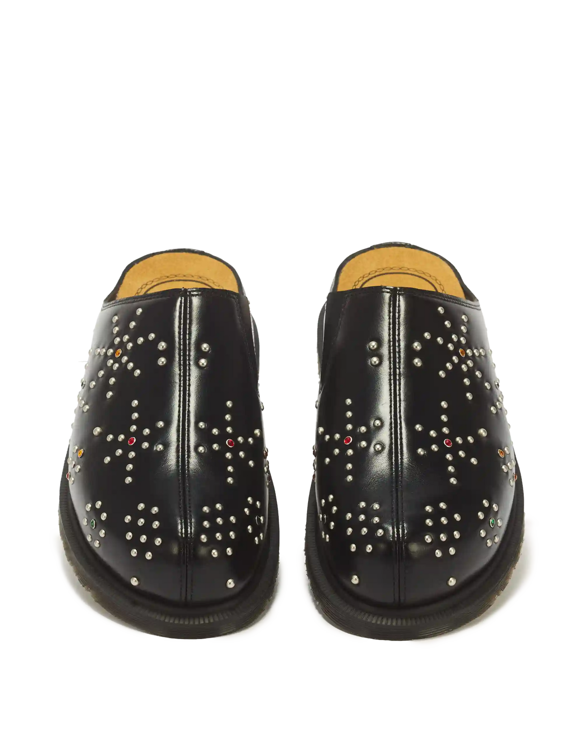 San Studded Leather Mules