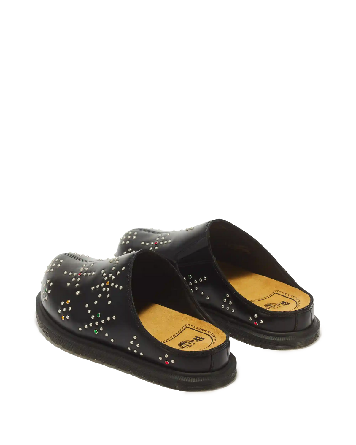San Studded Leather Mules