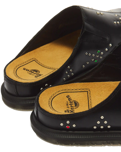 San Studded Leather Mules
