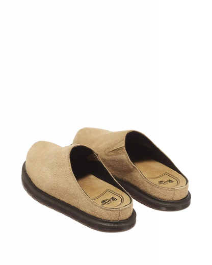 San Hairy Suede Mules