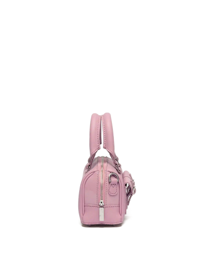 Mini Top Handle Patent Leather Bag