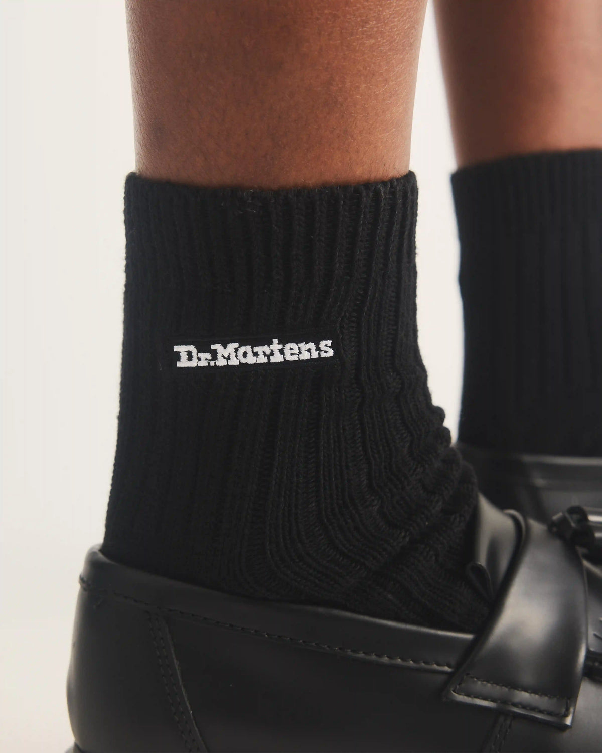 Short Athletic Logo Organic Cotton Blend Socks