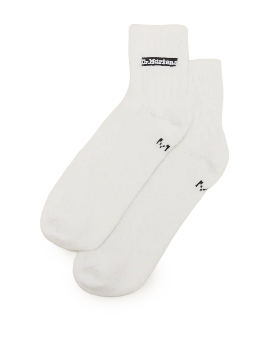 Short Athletic Logo Organic Cotton Blend Socks