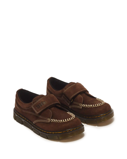 Youth Raffe Strap Tumbled Nubuck Strap Shoes