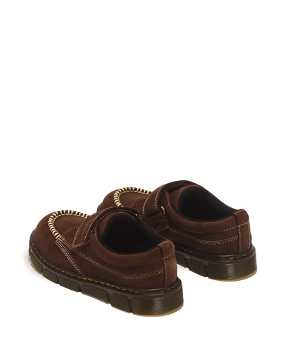 Youth Raffe Strap Tumbled Nubuck Strap Shoes